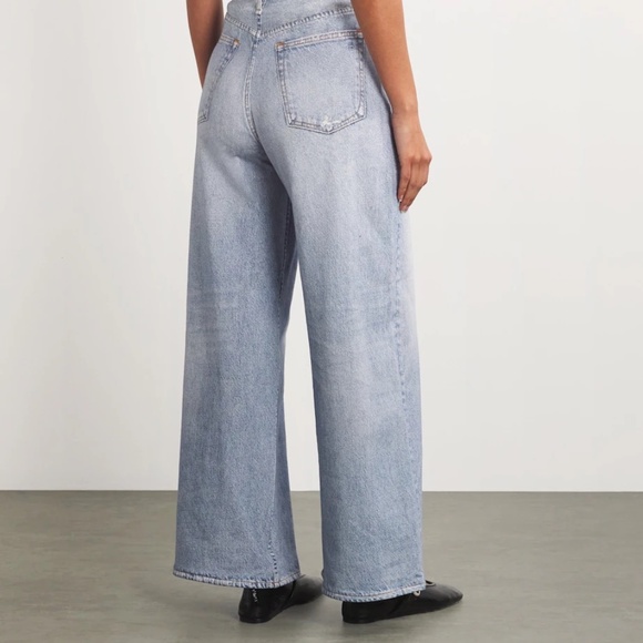 Cropped Miramar Sofie Wide-Leg Jeans Rag & Bone Women's 25 - Picture 3 of 11